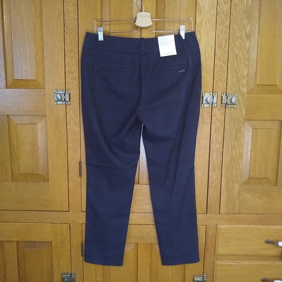 Calvin Klein dark plaid modern ankle pant - Picture 4 of 10